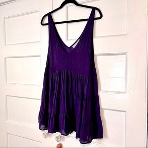 ACACIA Havana Dress - Blackberry - Small